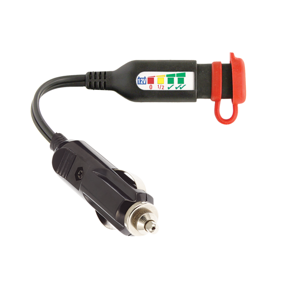 Indikator for batteritilstand DIN Bil