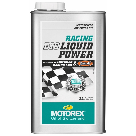 MOTOREX RACING BIO AIR FILTER OIL 1-LITER