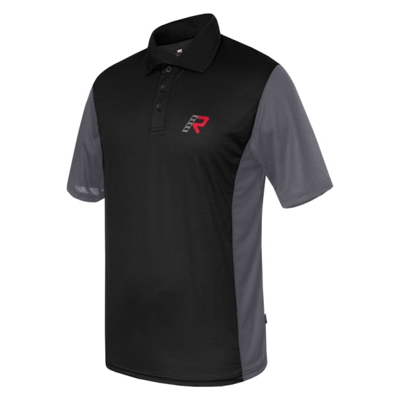 Rukka POL Poloshirt sort Large