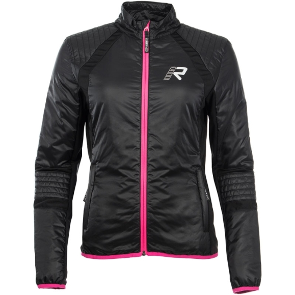 Jakke, Wanda Thermo/Midlayer Sort/Rosa D38/M *