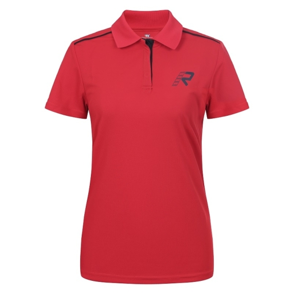 Rukka SVEDJA Polo-Shirt Rød/Sort D38 *