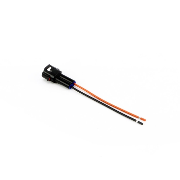 Denali MT serie 2-pin vanntett kontakt med ledninger, hann