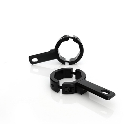 Denali festebraketter for gaffelbein, 39-49mm sort