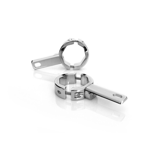 Denali festebraketter for gaffelbein, 39-49mm chrome